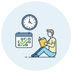 安定した働き方とゆとりのある毎日