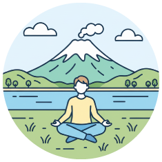 豊かな自然の中で心も体もリフレッシュ