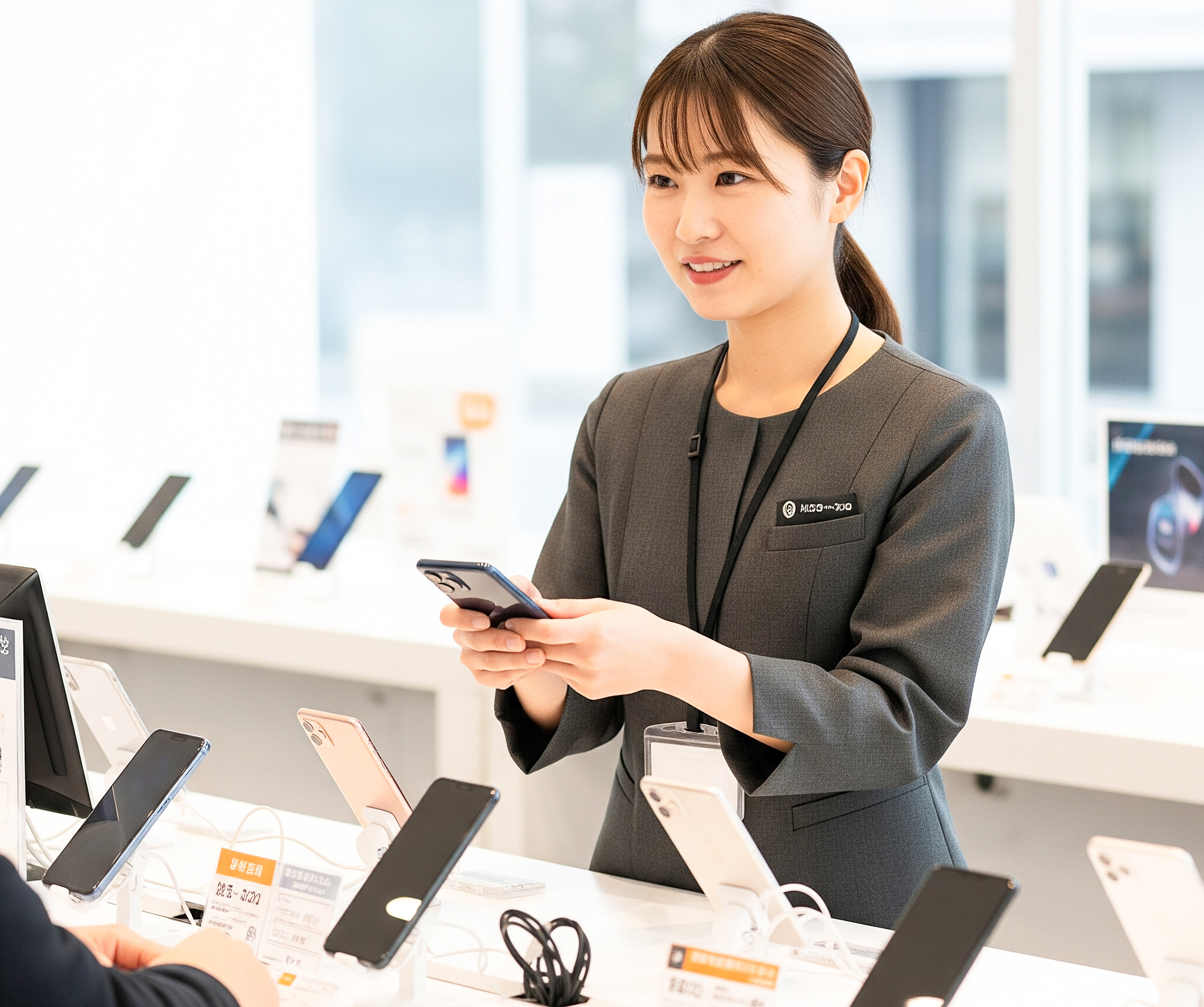 スマホ販売員